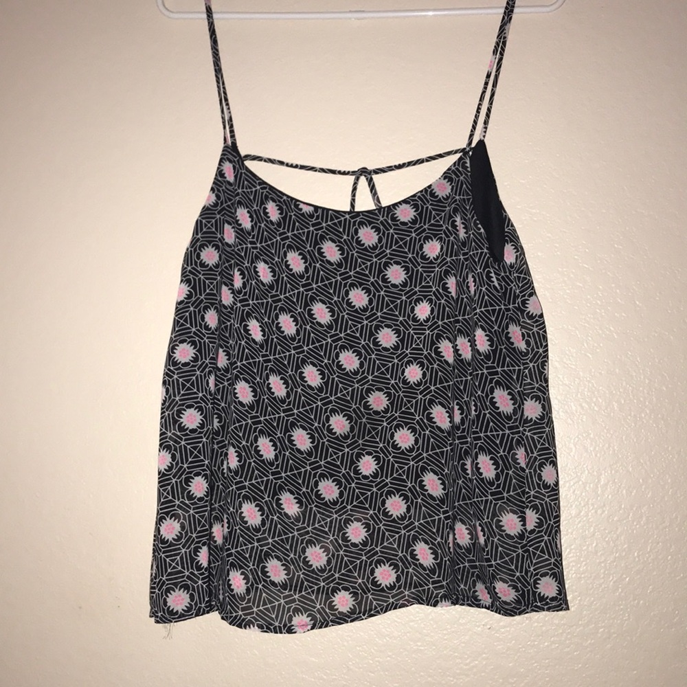 Spaghetti strap blouse